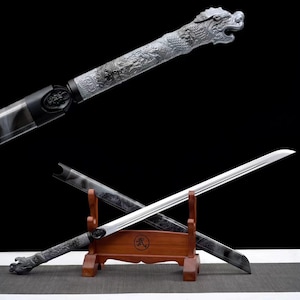 Hand-forged katana 1040 steel samurai sword Japanese sword full tang katana Samurai Knife