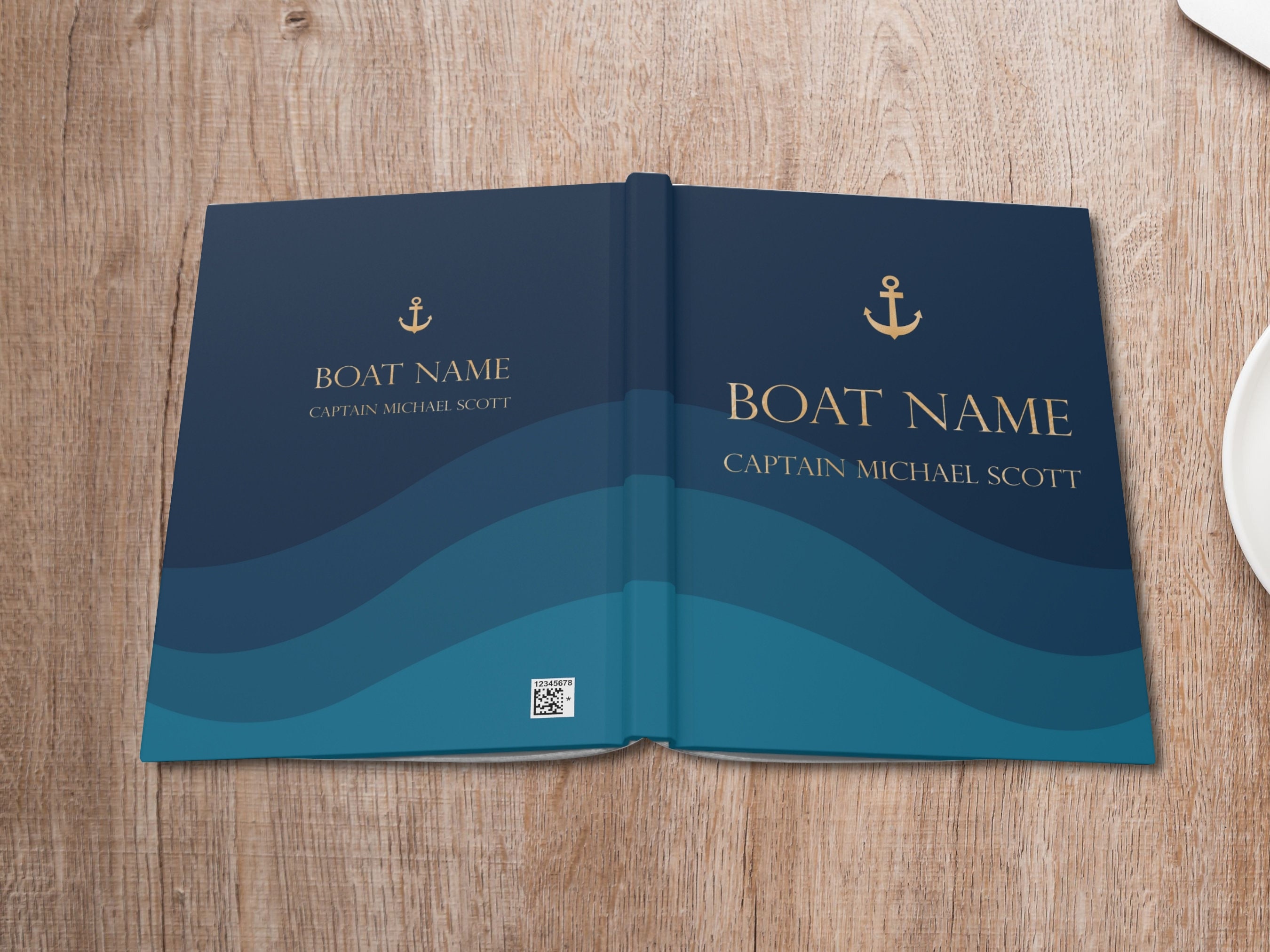Boat Log Book Boat Owner Log Book Captain's Log Boat Etsy
