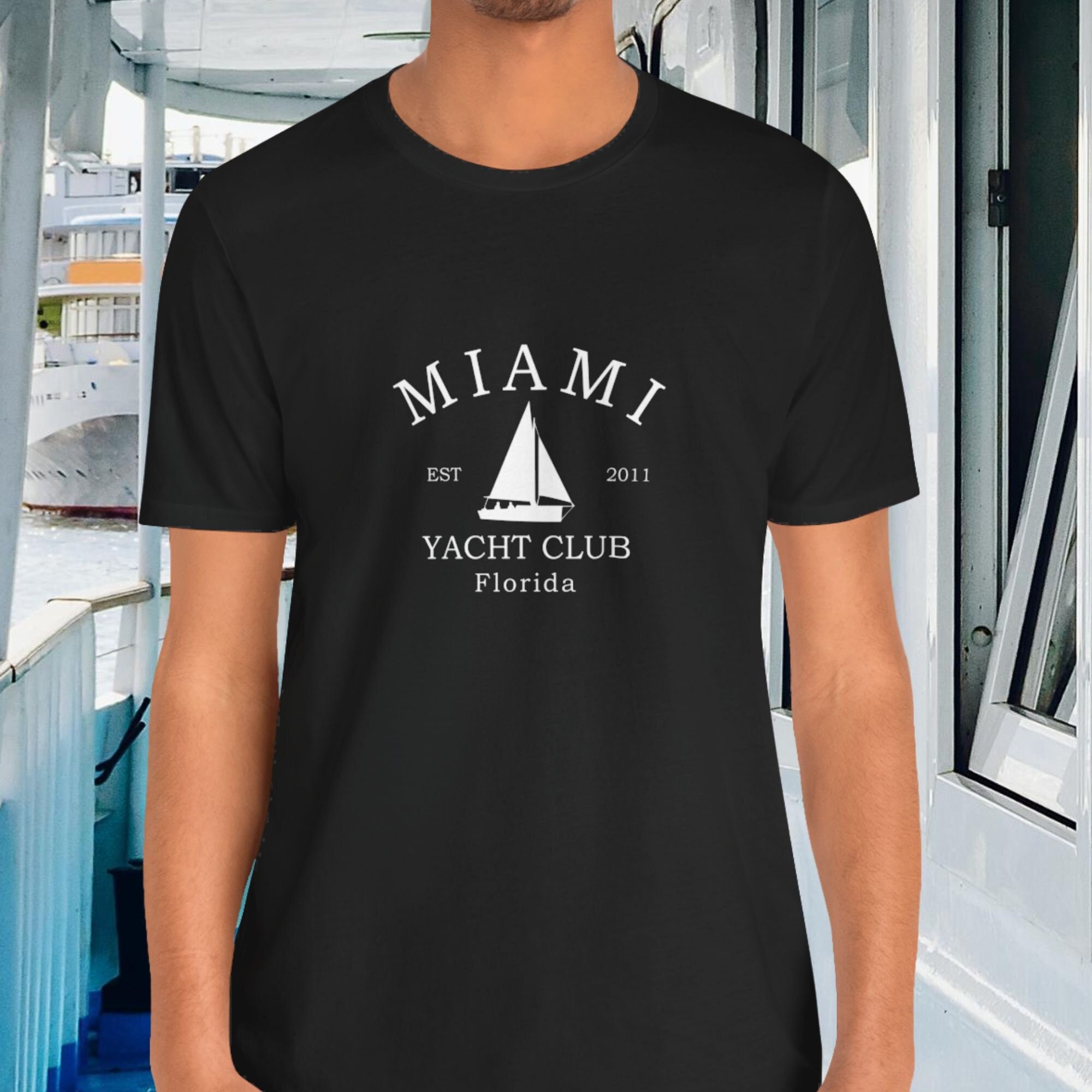 Yacht Club T-shirt, Custom T Shirt for Yacht Club Members