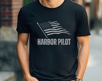 Harbor Pilot T-Shirt, Nautical Pilot Shirt, Tee Shirt for maritime pilot, Harbour pilot Gift, Nautical Tshirt, Maritime Shirt