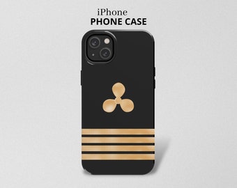 iPhone Case, Ship Engineer Insignia / Epaulette, iPhone Case, Nautical Phone Case, Tough Phone Case