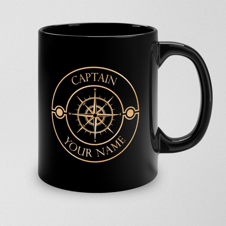 Personalized nautical mug for boat owners, Boat owner gift, Boat coffee mugs, Sailing gift, Yacht gift, Boat captain mug, First mate mug Captain