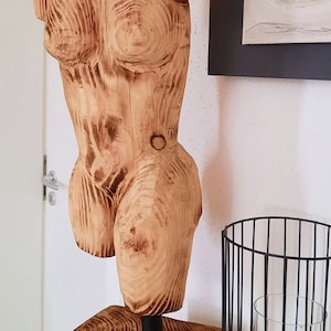 Holzskulptur Kettensägenschnitzereien Handgemacht Bild 1