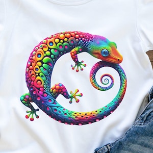 Gecko PNG, Digital Download, High Resolution PNG File, Transparent Background, Instant Download