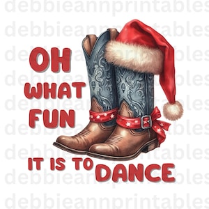 Oh wat leuk is het om te dansen png, linedans png, kerstdansshirtontwerp, grappig gezegde png, kerstdans png, ontwerp kerstdans