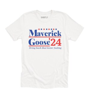 Maverick Goose Election Campaign Distressed Vintage T-Shirt Maverick Goose Election Campaign Distressed Vintage T-Shirt