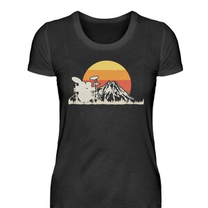 Schlagzeug Schlagzeugerin Drummerin Musikerin Musikinstrument   - Damenshirt