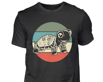 Schildkröte T-Shirt  Reptil Terraristik Schildkröten  - Herren Shirt