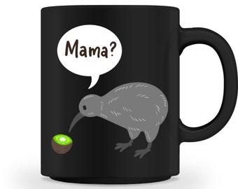 Kiwi Tasse Frucht Kiwis Vogel Kiwis Lustig  - Tasse