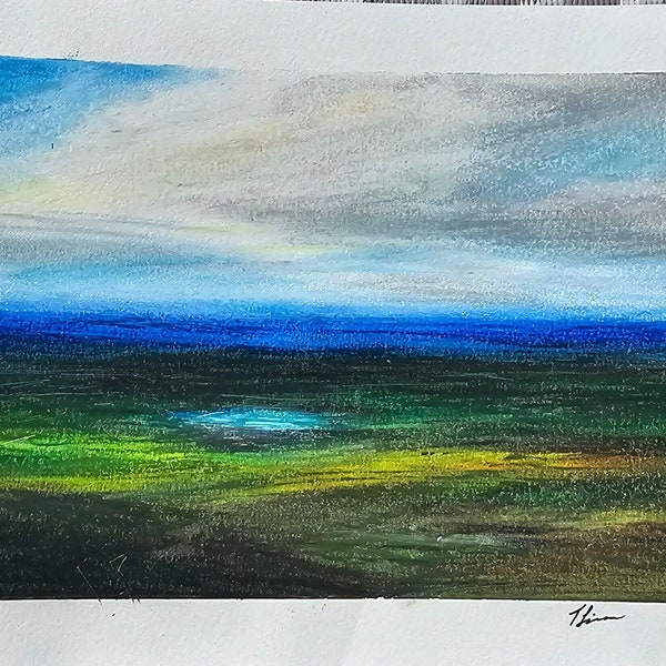 Original Pastel Art "Dreamer"