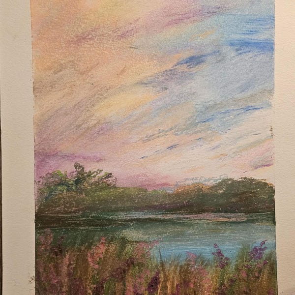Original Pastel Art "Haze"