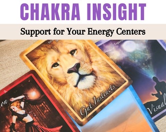 Chakra Insight Oracle Reading - General 3+ Card Pull - 48 HR Delivery ...