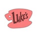 Luke's Diner Sign Pink Sticker Gilmore Girls - Etsy