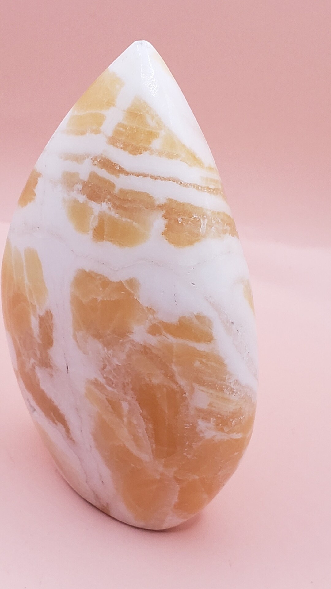 Pineapple Calcite Freeform Self Confidence Enhance One's Will
