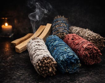Sage Smudge Stick: Cleansing, Positivity, Spiritual Journey Pick Your Bundle
