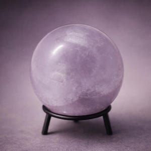 Amethyst Sphere: Chakra Balancing, Energy Cleansing, Spiritual Healing