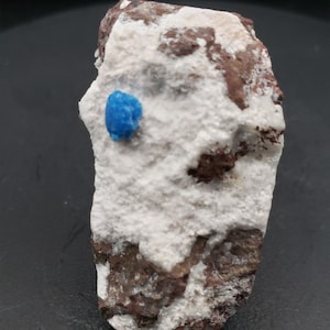 1.63&quot; Tall Rare Cavansite Free Standing Collectible Mineral Throat Crown Chakra Spiritual Growth Home Accents Crystal Cluster