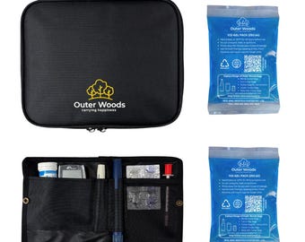 Insulin Cooler Travel Case: 12+ Hour Cooling, Diabetic Organizer Pouch