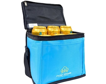 Torba termiczna na 6 puszek | Torba termiczna na piwo Outer Woods Beach