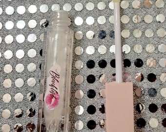 Lip Gloss Lipstick Iced Out #20 Clear Lip Color. Last for Hours - Organic + Cruelty-Free