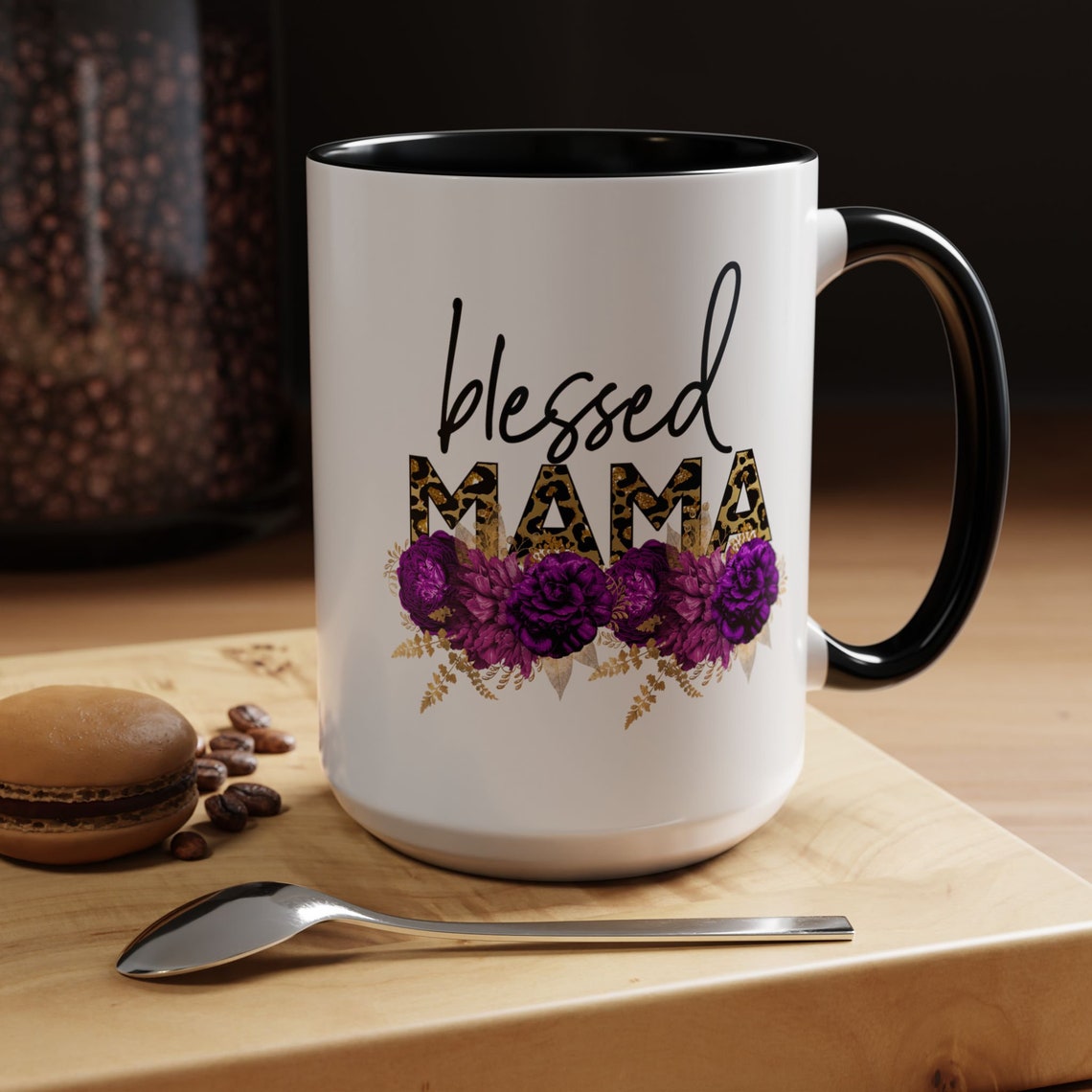 Blessed Mama Travel Mug main image 1