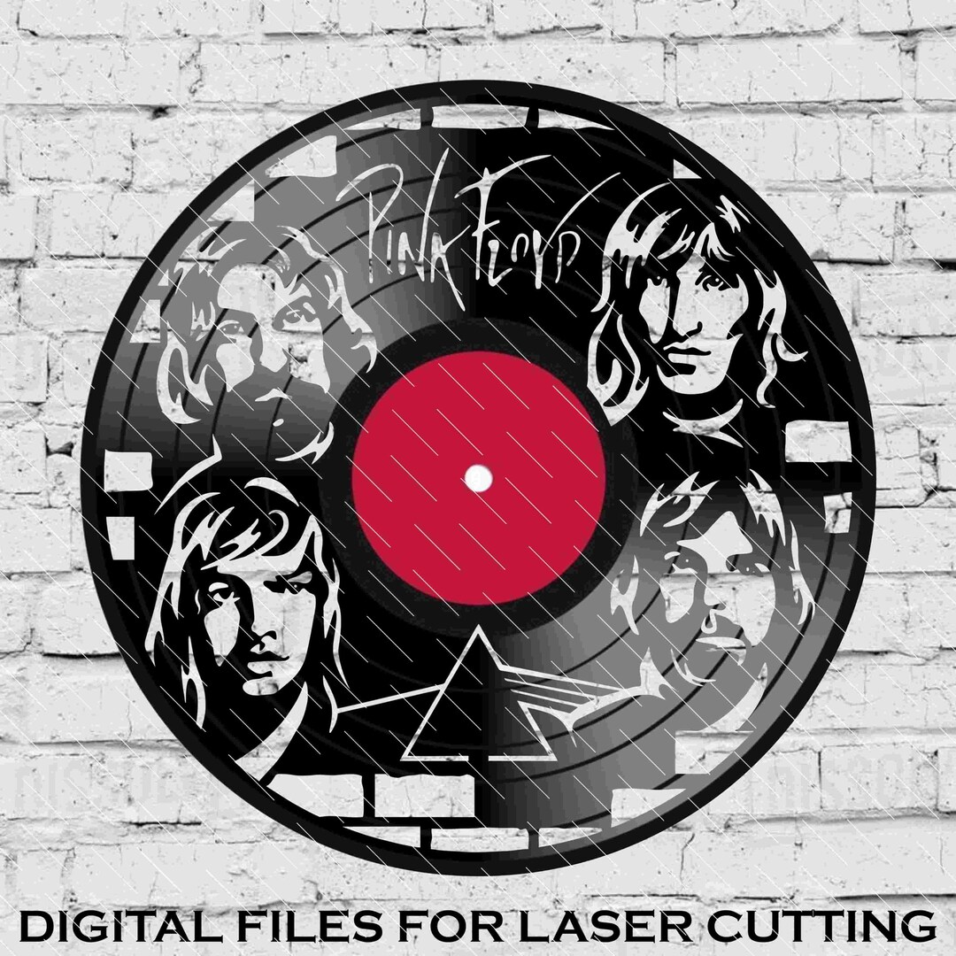 Pink Floyd Laser Cut Vinyl LP Record Template FILES INCLUDED Psd, Ai, Jpg, Pdf & Svg Etsy