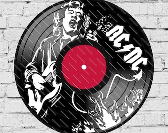 Vintage Original AC/DC Back in Black 16018 Vinyl Record LP 1980