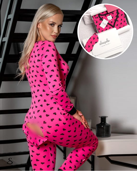 Pajama With Open Butt Flap Set With Relaxing Eyemask Wrap in Gift-box Women Sexy Sleepsuit Jumpsuit Original Gift / Model Sleepdo CANDY - Etsy Israel Pajama With Open Butt Flap Set With Relaxing Eyemask Wrap in Gift-box Women Sexy Sleepsuit Jumpsuit Original Gift / Model Sleepdo CANDY - Etsy Israel