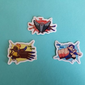 Splatoon 3 Deep Cut Splatfest Stickers