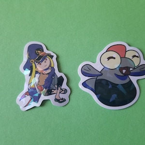 Agent 3 n Lil Buddy Holo sticker