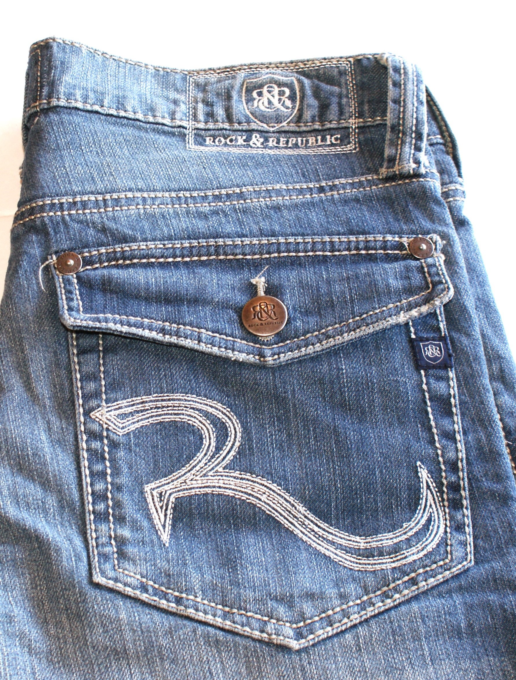 Rock the Republic Designer Jeans for Ladies, W32 L30 