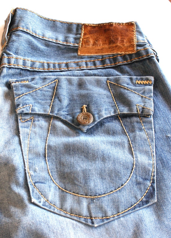 True Religion Vintage jeans for Men,  MILDLY DISTR