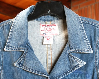 true religion rain jacket