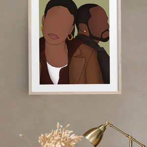 Brown Sugar, Instant Download, Brown Sugar Movie, Black Movie Art, Love