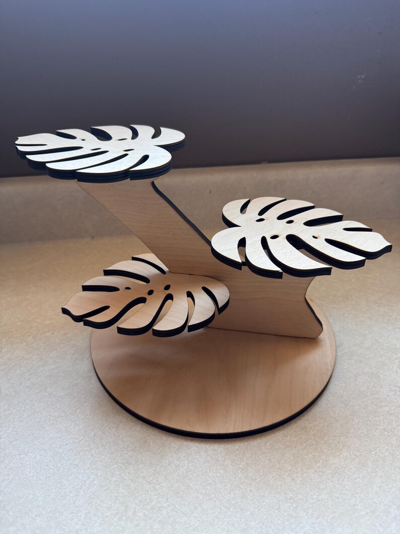 Multi-tier Wood Plant Stand – Riser, Candle & Decor Display- Pedestal ...
