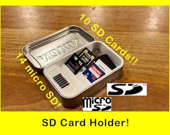 Altoid Tin SD and micro SD Card Holder!