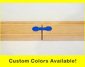 Wooden Train Track Dogbone Connectors (compatible with Brio / IKEA / BigJigs) Stocking Stuffer!