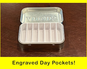 Altoid Tin Weekly Pill Container