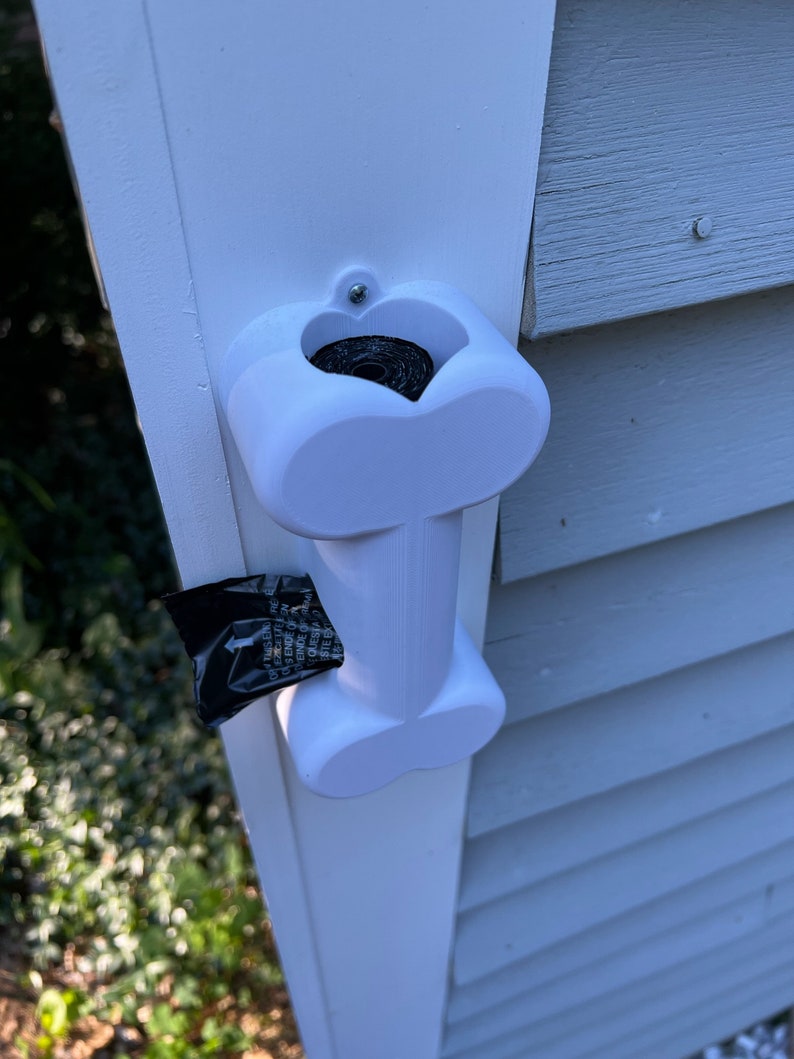 Wall Mounted Dog Poop Bag Dispenser Etsy