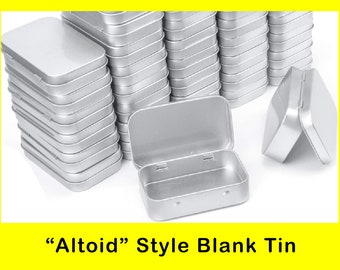 Blank Altoid Style Tin