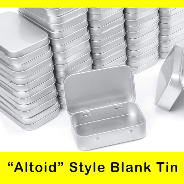 Blank Altoid Style Tin