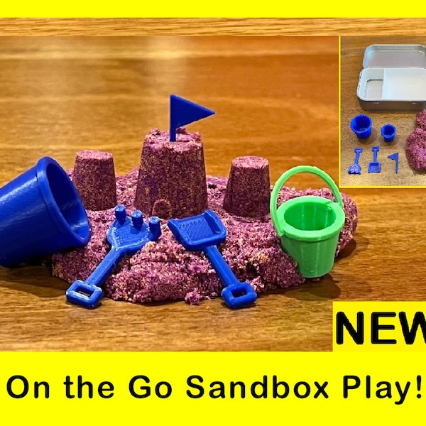 Altoid Tin Travel Sandbox for kids!