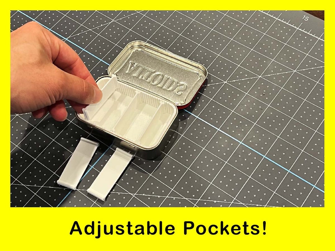 Altoid Tin Adjustable Storage Insert - Etsy