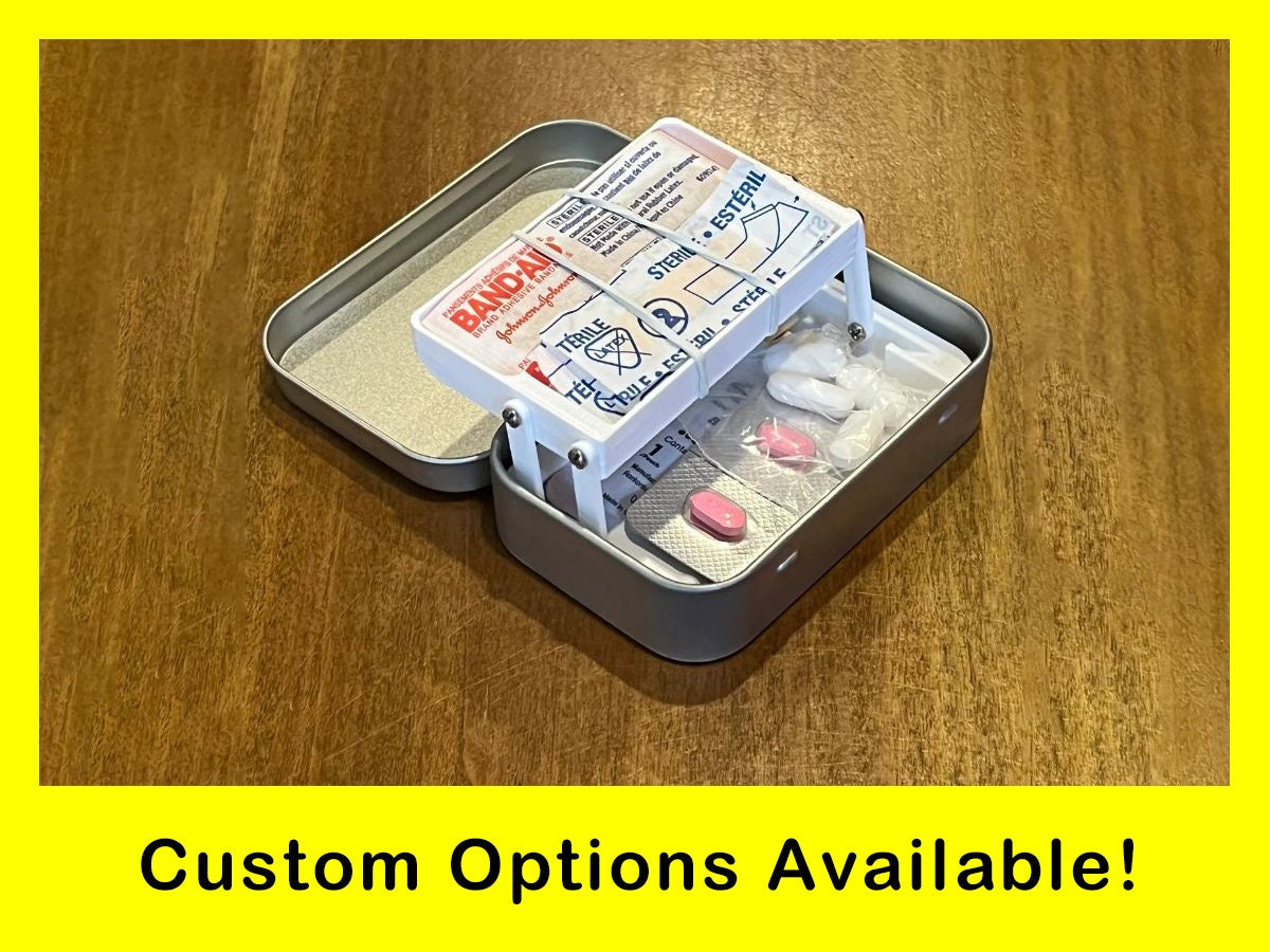 Altoid Tin First Aid Kit Etsy