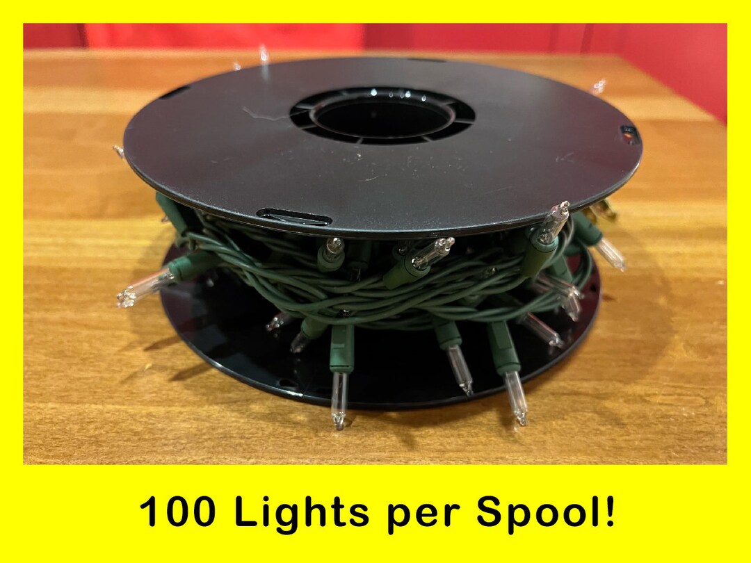 Christmas Light Spool Storage Etsy