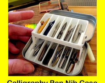 Altoid Tin Tackle Box! Calligraphy Pen Nib Case