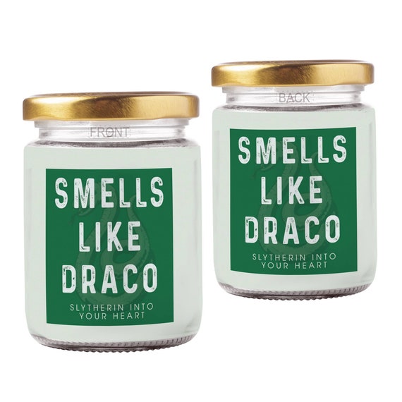 Smells Like Draco Candle Draco Malfoy Candle Pop Culture Etsy Singapore