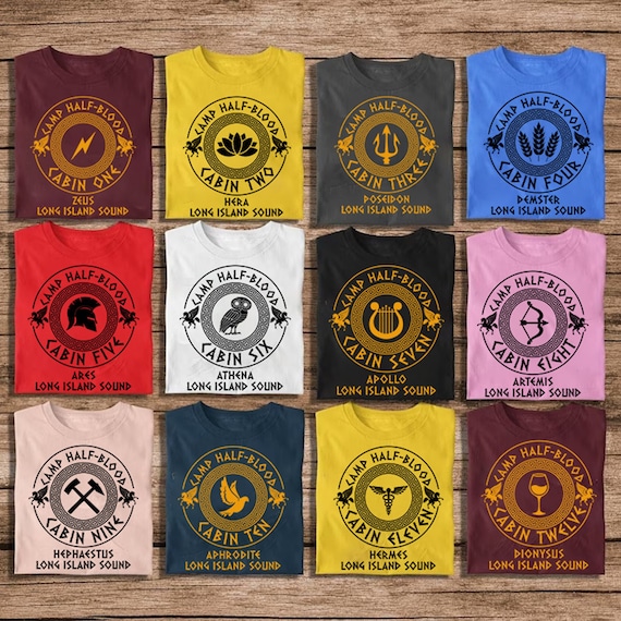 Camp Jupiter | Camp Half-Blood Chronicles Branches T-Shirt | Percy Jackson and Olympian SPQR Shirt | Halloween Costume LOGO 2023