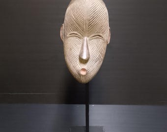 アフリカンマスク XXL SONGYE KONGO * 木製 大型木製マスク アフリカ