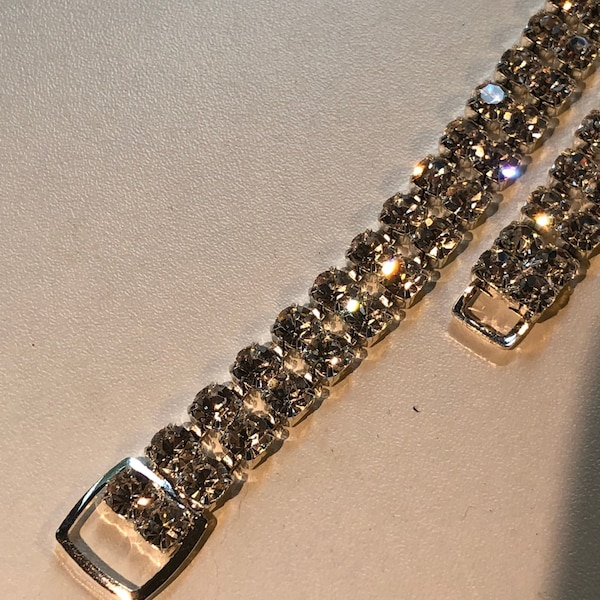 Rhinestone bikini connector